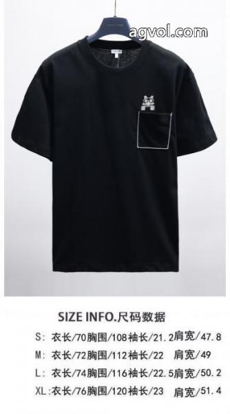 最安値激しい争奪戦 有名な 人気ブランドの秋冬新色ブランド コピー 半袖TシャツLOEWE 4
