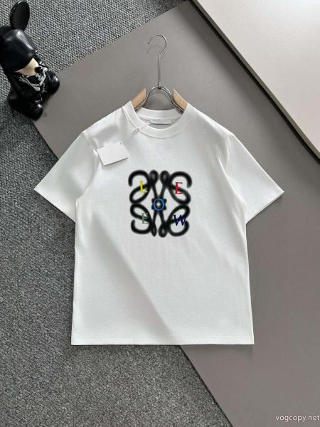 激安 通販 ブランド半袖Tシャツ26ss 異素材 人気確定  定番人気のモデルロエベ 0 