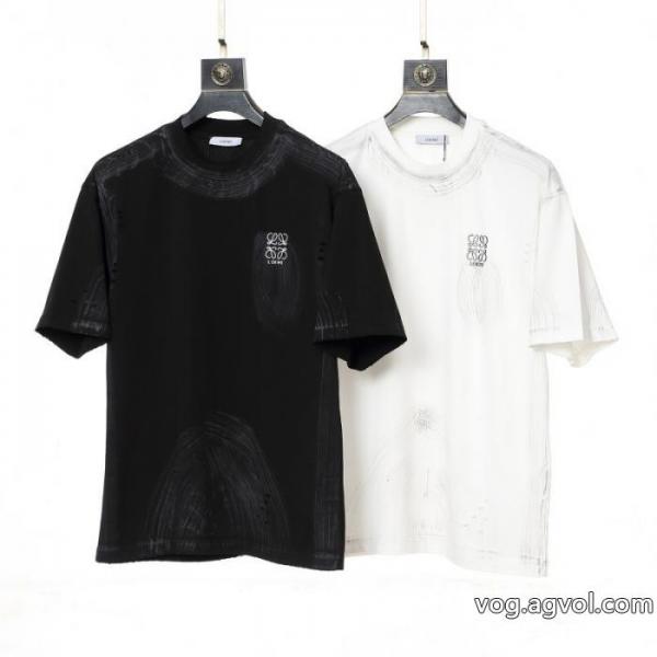 最新大人気 今話題! 人気新商品ブランド スーパー コピー半袖Tシャツロエベ 0