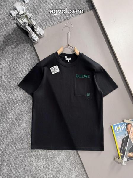 すぐにお届け 絶対欲しい 高評価アイテムブランド 偽物LOEWE半袖Tシャツ 1