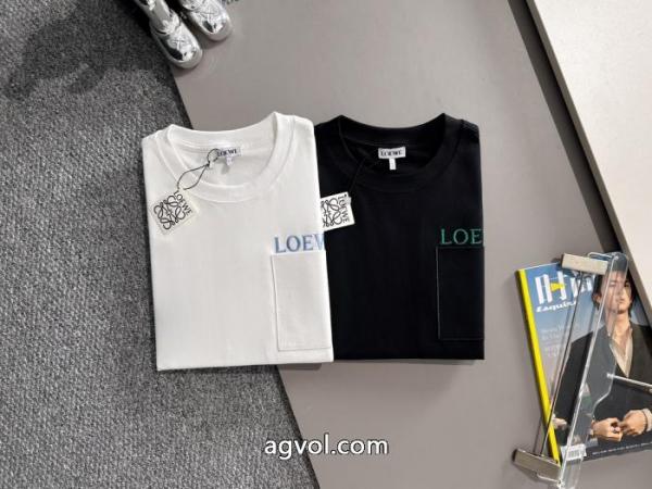 すぐにお届け 絶対欲しい 高評価アイテムブランド 偽物LOEWE半袖Tシャツ 2