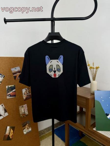 日本発売 心地よい 超激得安い半袖TシャツLOEWE偽 ブランド 5