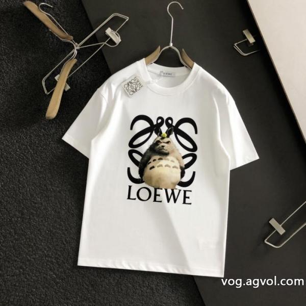 新作モデル超安値 最新作期間限定セール 数量限定半袖Tシャツ偽 ブランド 販売LOEWE 0