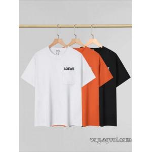 LOEWE激安 通販 ブランド半袖Tシャツ秋冬 完売間近超人気 素敵なデザイン