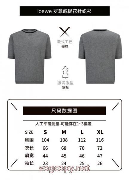 デザイン性の高い 日常使い 期間限定激安LOEWE半袖Tシャツブランド 偽物 激安 通販 5 