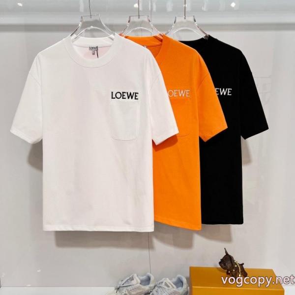 着心地良く 雑誌掲載 全国無料定番人気コピー 品 ブランド半袖TシャツLOEWE 0