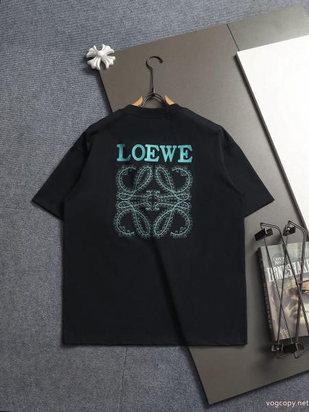 偽物 通販大人っぽい雰囲気 旬デザイン 特別感のあるLOEWE半袖Tシャツ 0