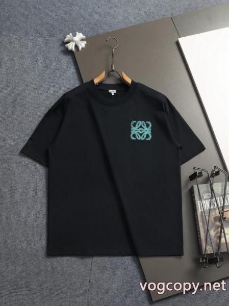 偽物 通販大人っぽい雰囲気 旬デザイン 特別感のあるLOEWE半袖Tシャツ 5