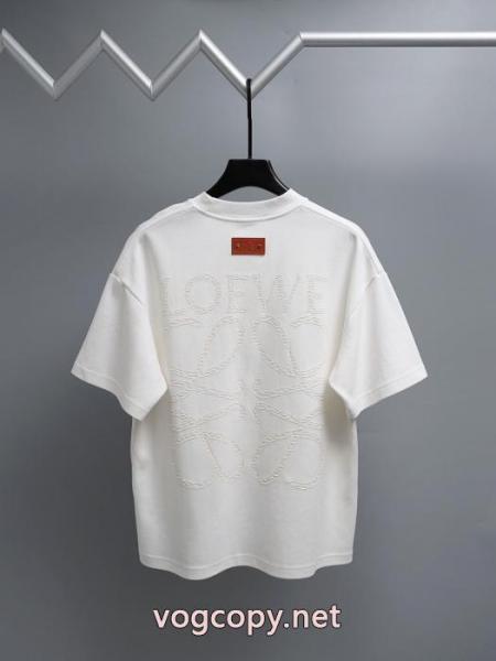 LOEWEブランド コピー s 級ロゴが印象的 国内完売色 レビュー高い半袖Tシャツ 5 