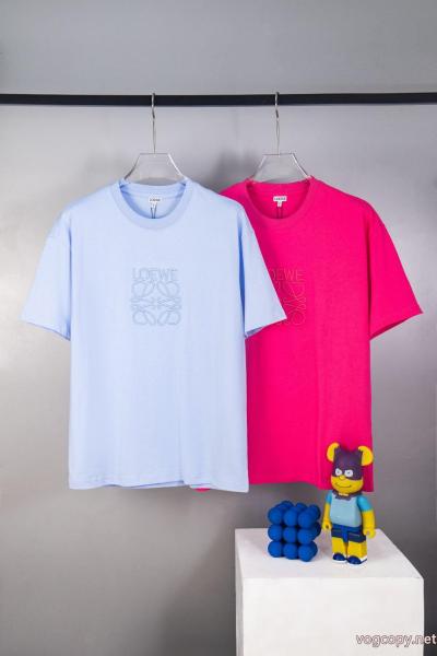 激安 通販 ブランド高級感に溢れ ラグジュアリーな雰囲気 定番人気商品半袖Tシャツロエベ 0 