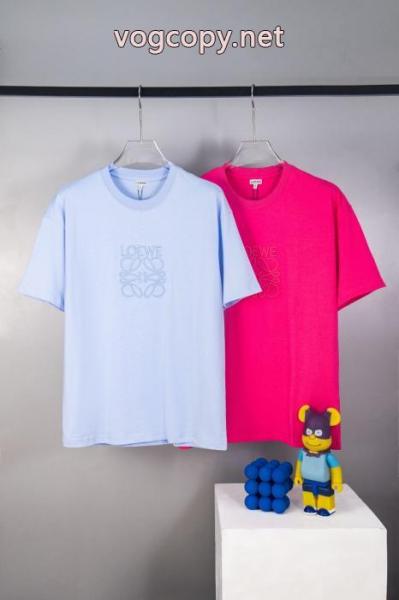 激安 通販 ブランド高級感に溢れ ラグジュアリーな雰囲気 定番人気商品半袖Tシャツロエベ 6 