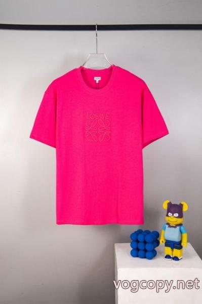 激安 通販 ブランド高級感に溢れ ラグジュアリーな雰囲気 定番人気商品半袖Tシャツロエベ 7 