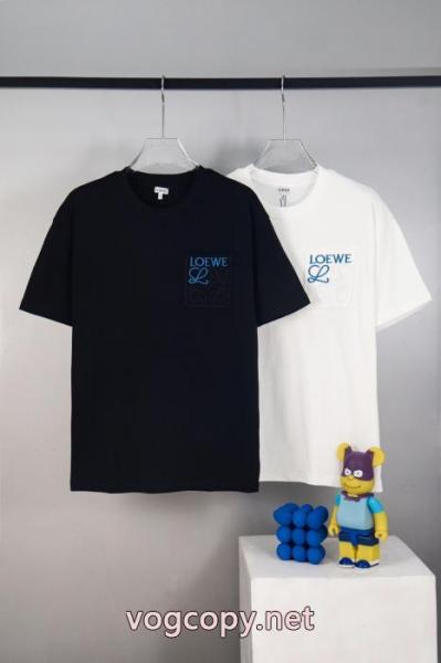 LOEWE半袖Tシャツ最先端ファション 時代の風潮 サラサラの着心地激安 ブランド 通販 5 