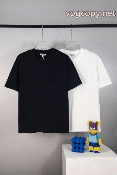 偽 ブランド 通販半袖Tシャツおしゃれ感度が高まる 最新で完売確実 高級感が溢れるLOEWE 5 