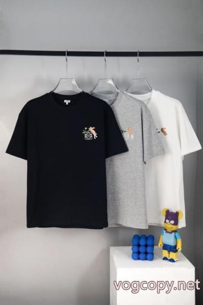 柔らかくて 目前の注目ブランド 新商品!コピー 商品 ブランドLOEWE半袖Tシャツ 3