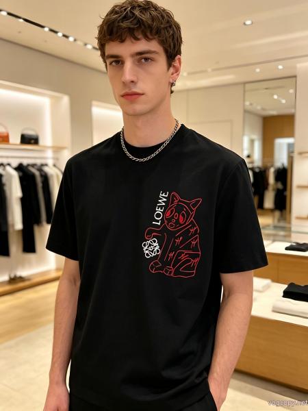 個性派さん 今季大注目 長く愛用できるブランド 偽物 激安 通販半袖Tシャツロエベ 0