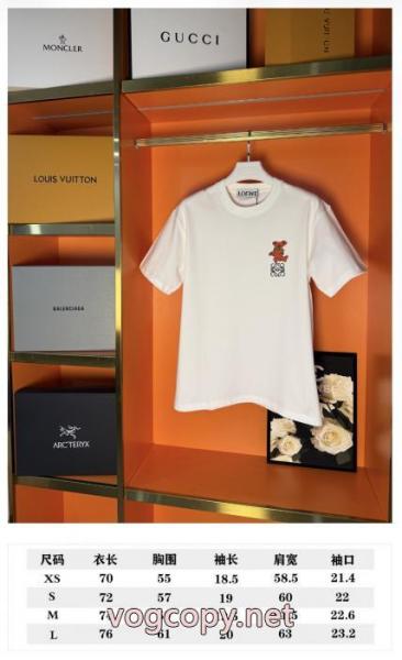大人気で争奪戦 高い品質を誇る 話題の新作到着!偽物 通販LOEWE半袖Tシャツ 2