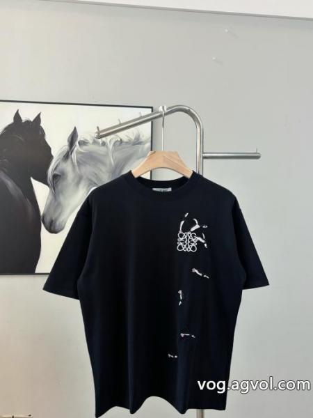 LOEWE半袖Tシャツ新色登場 上品シックなお品 お手頃価格コピー ブランド 販売 0