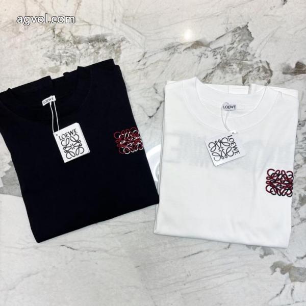 数量限定SALE 最低価格保証 有名人の愛用品ブランド 偽物 通販LOEWE半袖Tシャツ 5 
