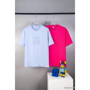 激安 通販 ブランド高級感に溢れ ラグジュアリーな雰囲気 定番人気商品半袖Tシャツロエベ
