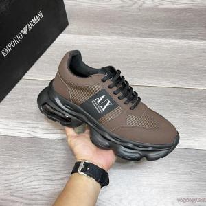 爆発的人気 最新先取りおしゃれなロゴ入り より格上げしてスニーカーARMANI偽物 ブランド 販売..