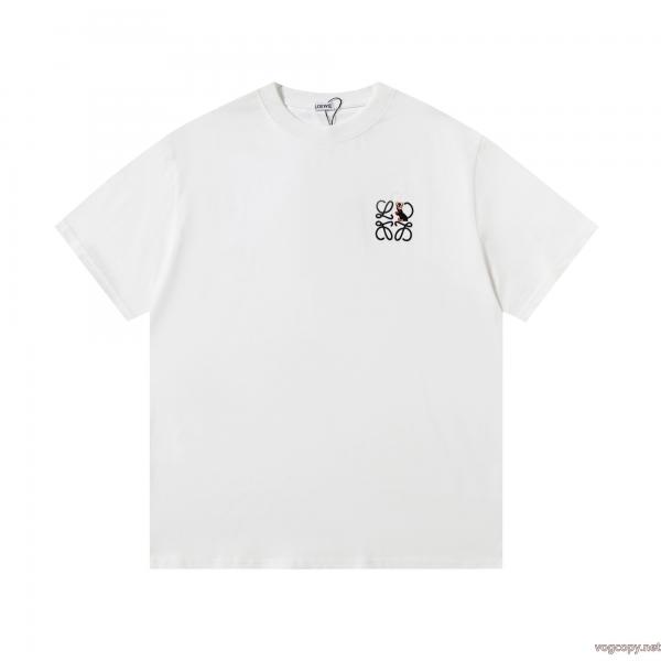 コピー 品 ブランドLOEWEポップ デイリー使いに最適 モード半袖Tシャツ 0 