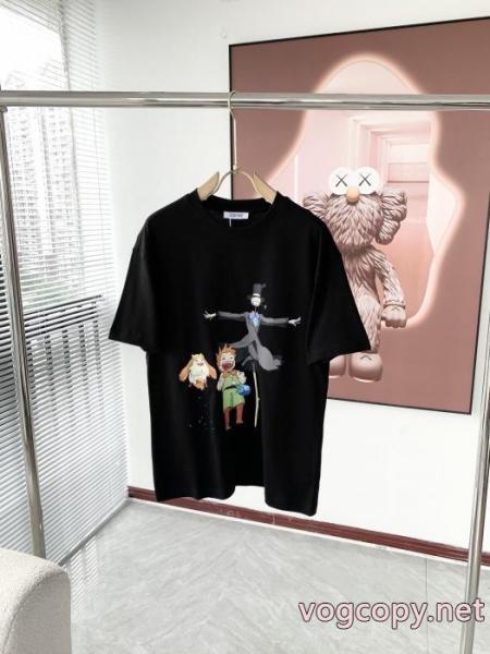 清潔感溢れる 限定的新作入荷 今年トレンド半袖Tシャツブランド フェイクLOEWE 3