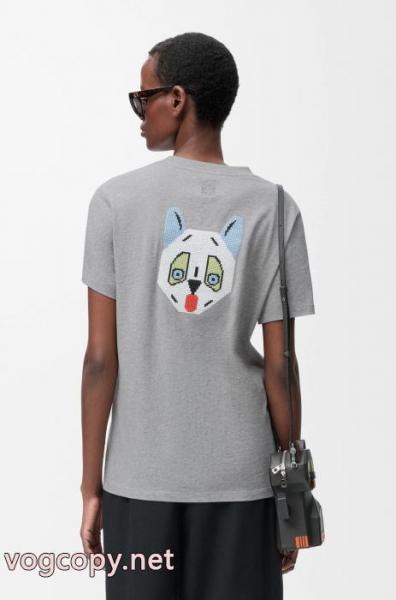 半袖Tシャツ2026大活躍 販路限定モデル ロゴが印象的ブランド スーパー コピーLOEWE 5