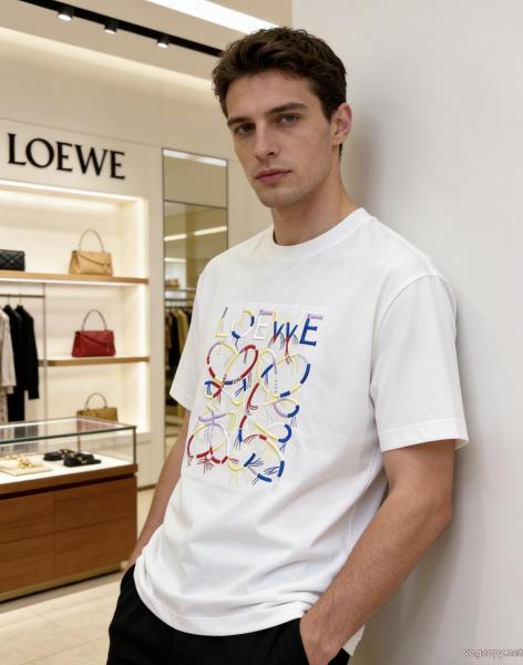 ロエベ品質保証 人気商品登場 幅広いシーンスーパー コピー 安心半袖Tシャツ 0 