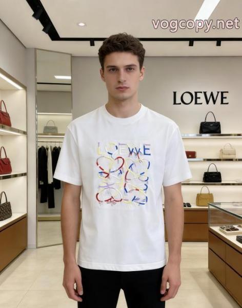 ロエベ品質保証 人気商品登場 幅広いシーンスーパー コピー 安心半袖Tシャツ 5 