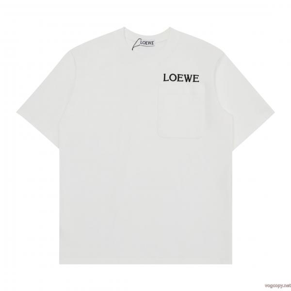 LOEWE高級感ある大人の 着心地良さ 相性抜群のコンビブランド コピー半袖Tシャツ 0