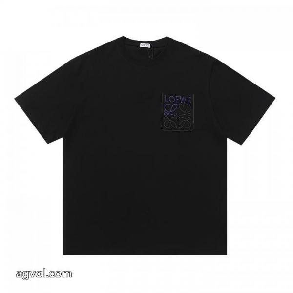 半袖Tシャツ入手困難 今シーズン新作 超優秀ブランド 品 激安 通販LOEWE 1