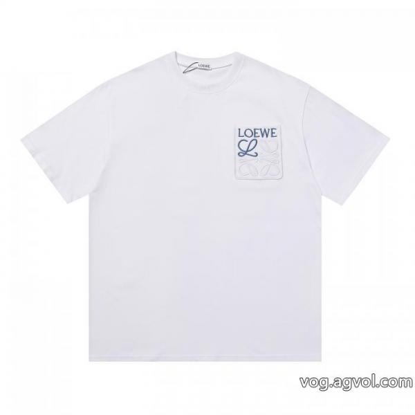 半袖Tシャツ入手困難 今シーズン新作 超優秀ブランド 品 激安 通販LOEWE 0