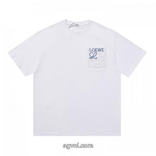 半袖Tシャツ入手困難 今シーズン新作 超優秀ブランド 品 激安 通販LOEWE 4