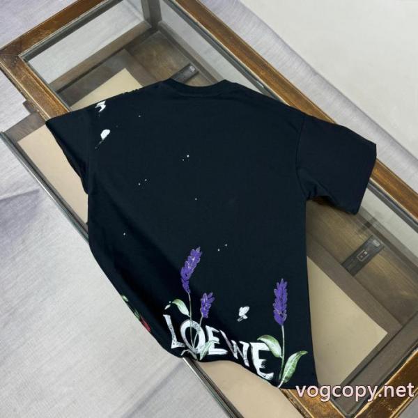 コピー 商品 通販数量限定版人気アイテム 話題沸騰中 有名人同じアイテム半袖Tシャツロエベ 5