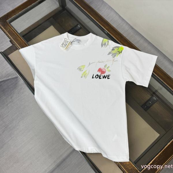 コピー 商品 通販数量限定版人気アイテム 話題沸騰中 有名人同じアイテム半袖Tシャツロエベ 0