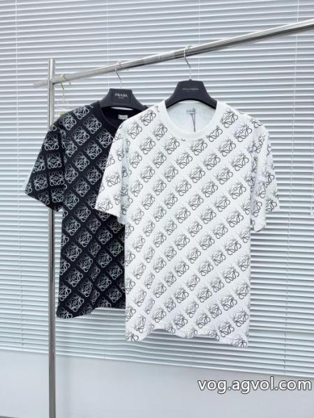 激安 通販 ブランド半袖Tシャツ限定激安 2026 HOT新品 夏の大人カジュアルスタイルLOEWE 0