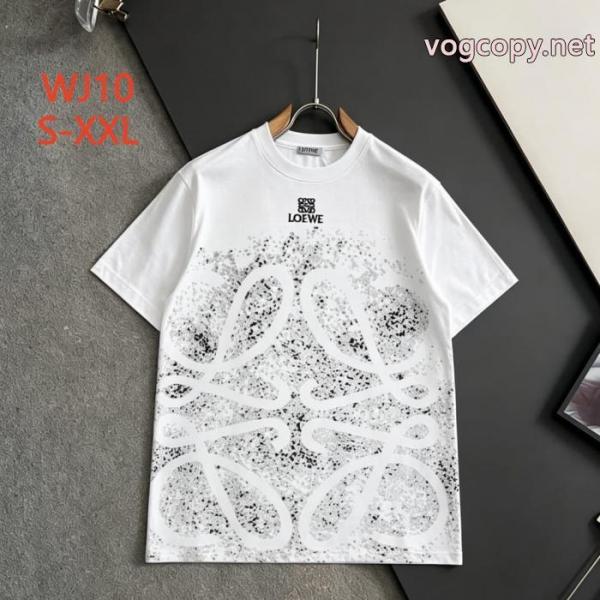人気モデル愛用 海外限定!! 上品保証半袖Tシャツブランド コピー バックLOEWE 4
