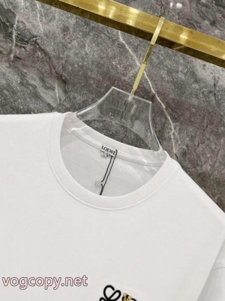 ロエベスーパー ブランド コピー海外限定モデル 完売在庫確保 高級感演出半袖Tシャツ 5