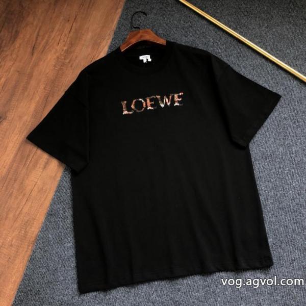 スーパー コピー ブランド 通販ロエベ今季新作 セール 大人気ブランド HOT人気半袖Tシャツ 0