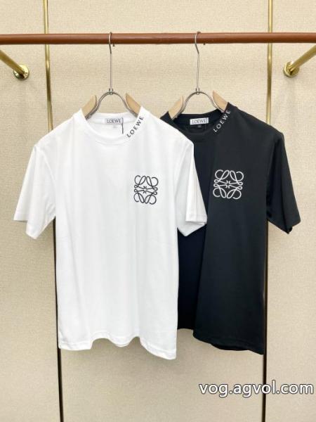 偽 ブランドLOEWE大人気商品再入荷! 肌热い季節に欠かせない 大絶賛! 半袖Tシャツ 0