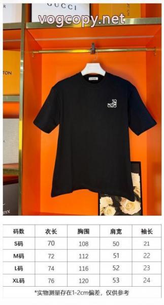 偽 ブランド 通販3万円以内新作商品 大人気カラー入荷! 品質保証最新作半袖Tシャツロエベ 5