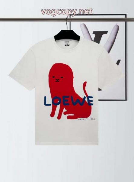 流行シンボル 2026夏更新人気商品 ファッショントレンドを早速チェックLOEWE半袖Tシャツ通販 ブランド 5 