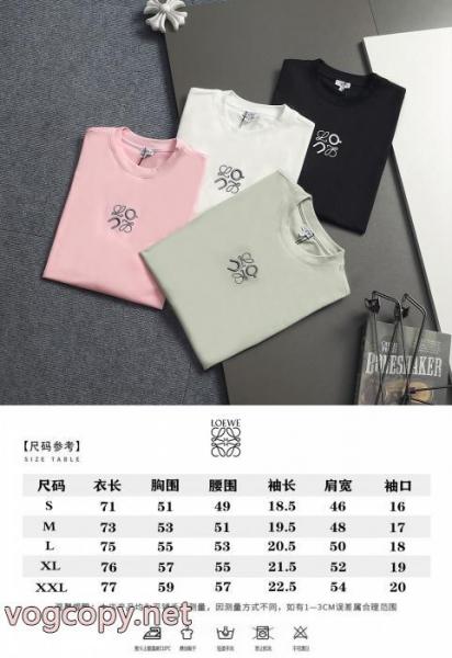 新作追加 限定生産品 注目夏新作LOEWE半袖Tシャツ偽 ブランド 購入 6 