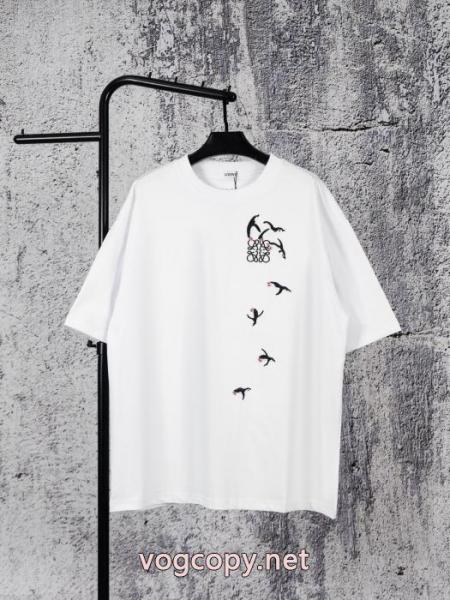 新作すぐ届く 2026限定色や海外限定 売り切れ間近スーパー ブランド コピー半袖TシャツLOEWE 2