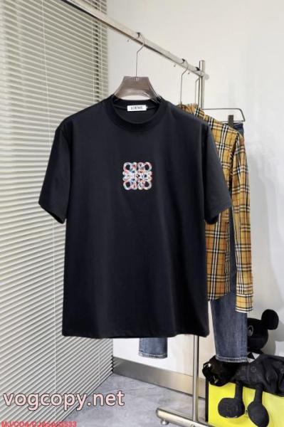 スーパー コピー ブランド 通販LOEWEデザイン性の高い 破格値大放出 超人気美品半袖Tシャツ 1
