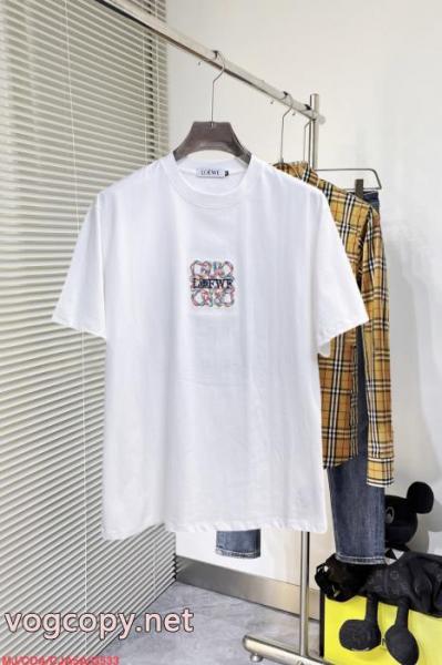 スーパー コピー ブランド 通販LOEWEデザイン性の高い 破格値大放出 超人気美品半袖Tシャツ 5