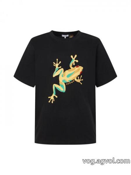 大人気再入荷セール 印象になって 美しいデザインLOEWE半袖Tシャツ激安 ブランド 通販 0