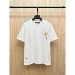 お洒落に魅せる HOT品質保証 大人気ブランドクロムハーツブランド コピー 着払い半袖Tシャツ