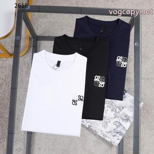 半袖Tシャツ激安 通販 ブランド最新作即発 着心地抜群 国内即納LOEWE 3